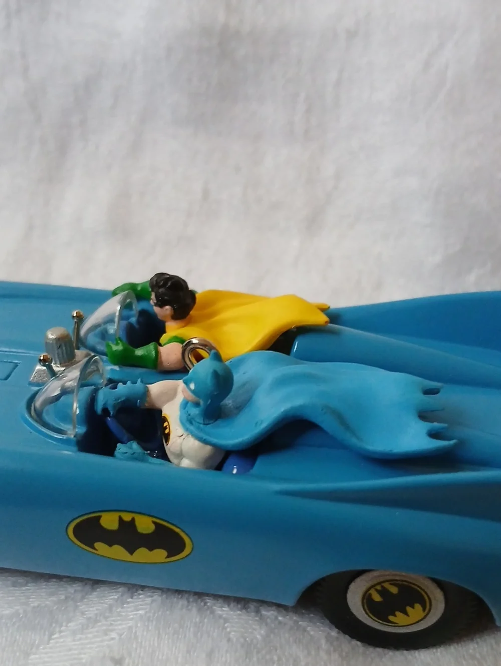 Hallmark Keepsake Ornament Batman & Robin Batmobile 1995 Christmas DC Comics